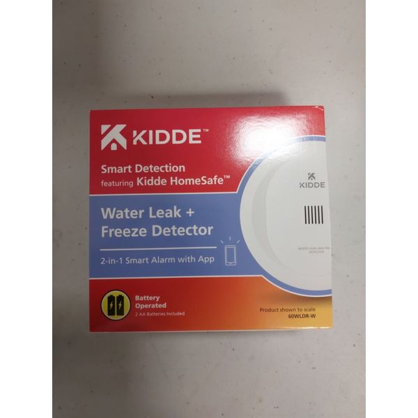 Kidde WiFi Water Leak Detector & Freeze Alarm White 60WLDR-W