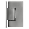 Satin Chrome Geneva 037 Series Wall Mount Full Back Plate Standard Hinge