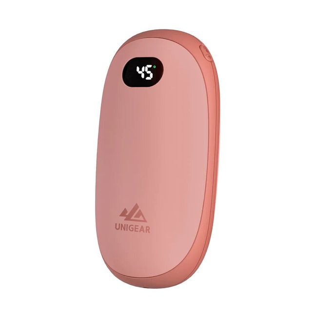 Unigear Rechargeable Hand Warmers 5200mAh (New / Open Box) - Light Pink