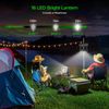Portable USB Fan for Baby, Quiet Operation, with LED Light, Remote Control, Time