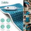 Sable Electric Heated Pad 12 x 24" Fast Heating Pad for Moist & Dry Heat Therapy