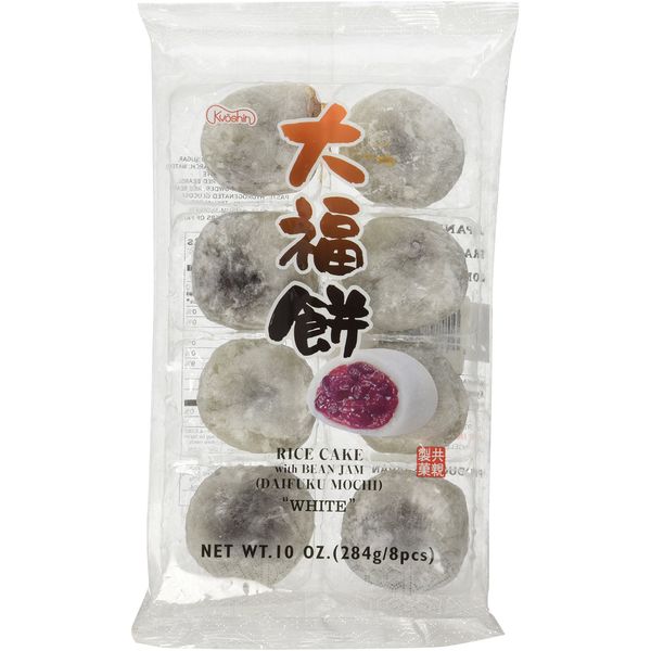 Japanese White Rice Cake Daifuku Mochi 8 Pcs