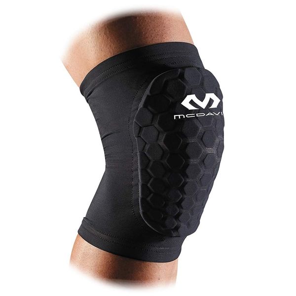 McDavid HEX Leg Sleeves 1 Piece MVJ M6441L BK M