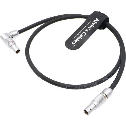 Z-CAM EVF Power-Cable Rotatable 2-Pin Male to Straight 2 Pin M Cord for ARRI Alexa Camera|SmallHD 702 Bright|Teradek Bond|ZCAM-E2 Flagship E2-S6 E2-F6 E2-F8 Alvin's Cables