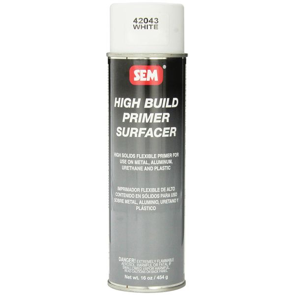SEM 42043 White High Build Primer - 16 oz.