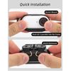 Hooshion Camera Mount Adapter Frame for Insta360 GO 3/GO 3S Action Camera, with 1/4' Thread Adapter