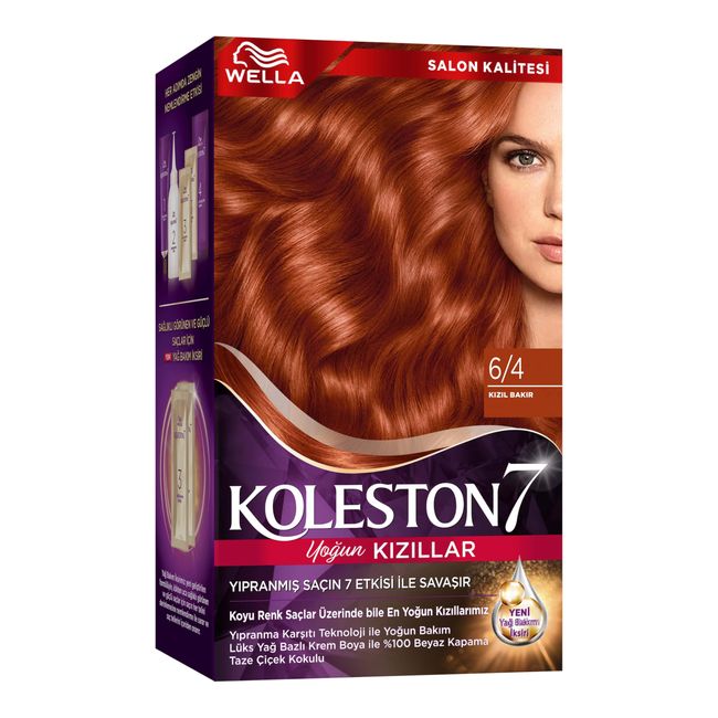 Wella Koleston Supreme Kit 6/4 Kızıl Bakır