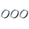 sourcing map 3 Pcs Split Ring Pipe Hanger, 140mm/5.5inch Adjustable Pipe Bracket Clamp Wall Ceiling Mount Pipe Strap Support for Plumbing Drainage Pipe Tube