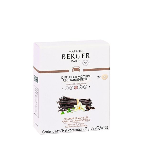 Maison Berger - Vanilla Magnificence Car Diffuser Refills