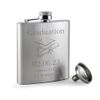 The Gift Experience Personalised Graduation Hip Flask, Graduation Present, Keepsake
