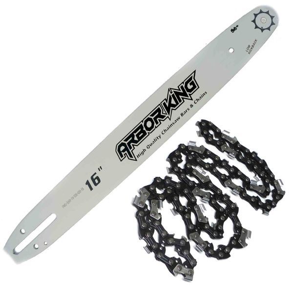 16” Chainsaw Bar & Chain Combo 3/8 .050 56 DL For Husqvarna 585422156 596009756