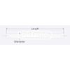 Monitor Repair Backlight 2.4 x 100mm Full Spectrum CCFL for LCD Screens