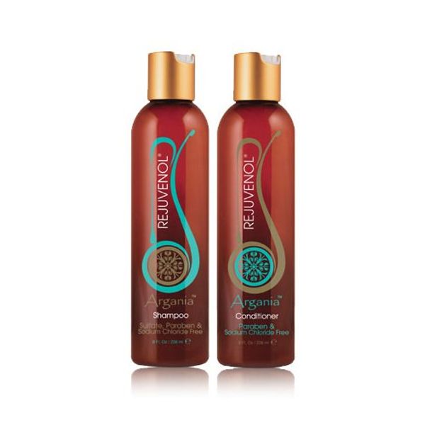 Rejuvenol Argania Shampoo & Conditioner Set 8 oz Paraben & Sodium Chloride Free