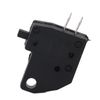 EVGATSAUTO Brake Light Switch Scooter Universal Right Push Button Hinge Lever Black Manual