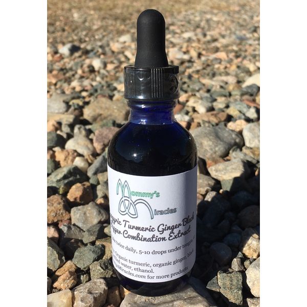 Spagyric Turmeric Combination Extract- Herbal Tincture, 2 oz