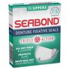 THREE PACKS of Seabond Denture Fixative Uppers
