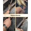RTD Temperature Probe Sensor Compatible with Pit Boss 340 440 Pellet Grill Replace 70224