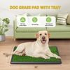 COZIWOW Dog Pee Grass Potty Training Large Artificial Grass Patch for Dogs Tray