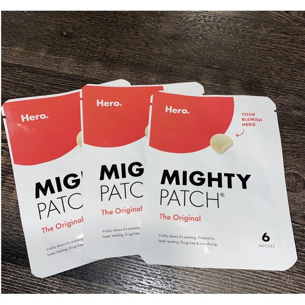 3 x The Original Mighty Patch 6 each