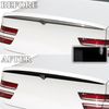 BOGAR TECH DESIGNS Rear Bumper Chrome Delete Overlay Compatible with Genesis G80 2021-2025, Gloss Black