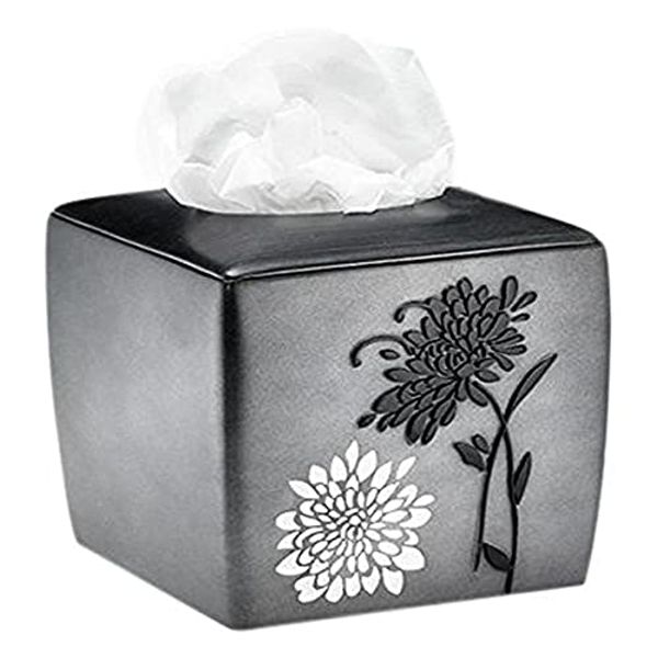 Popular Bath Tissue Box, Erica Collection, Grey