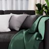 Soleil d'ocre Adele Blanket, Green, 140 x 200 cm
