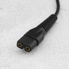 2PCS USB Shaver Charger Cable Compatible with Wahl Colour Pro 9649 Cordless Clippers Replacement 3.5V USB Power Cord Black 1.8m