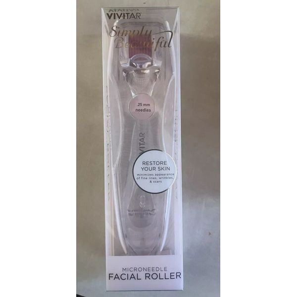 Brand New Micro Needle Facial Roller .25mm by VIVITAR