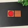 KATOMOKU Km-126WA Marinated Vermilion, Walnut