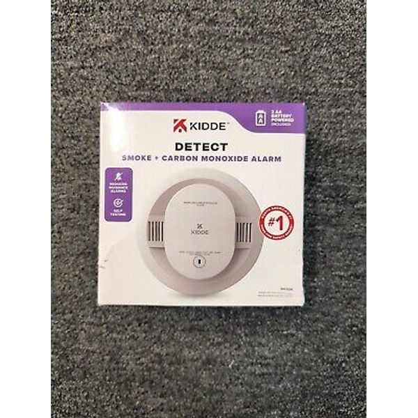 KIDDE Smoke & Carbon Monoxide Detector Alarm Battery Powered (30CUDR), B2