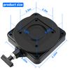 Vanshly 2207003 Low-Profile Swivel Mounting Base Compatible with Cannon Downrigger,Black Composite