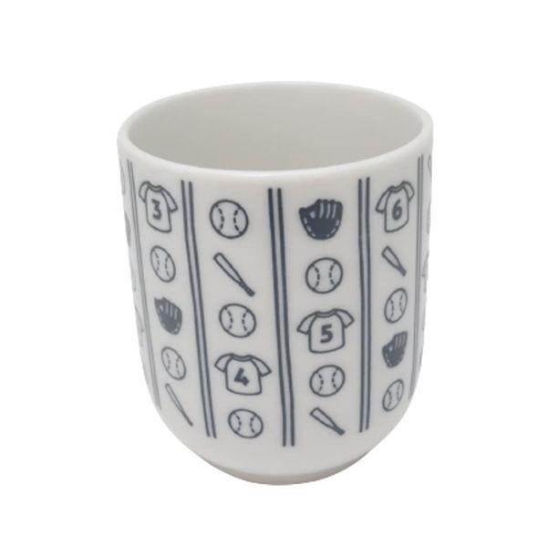 Gracias Original Baseball Pattern Mini Tea Cup (Yunomi)