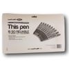 Uni-Ball Eye Rollerball Black Pen Set 12 Pack