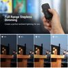 DEWENWILS Remote Control Light Dimmer Switch Plug in Weatherproof Dimmer Black