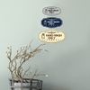 Victorian Hand Wash Only (Soap) Sign (Brushed Gold) - Medium