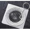 Linear Drain Removal Tool - Clean Hair Catcher Plug Sink Strainer, 8 Lifting Hooks