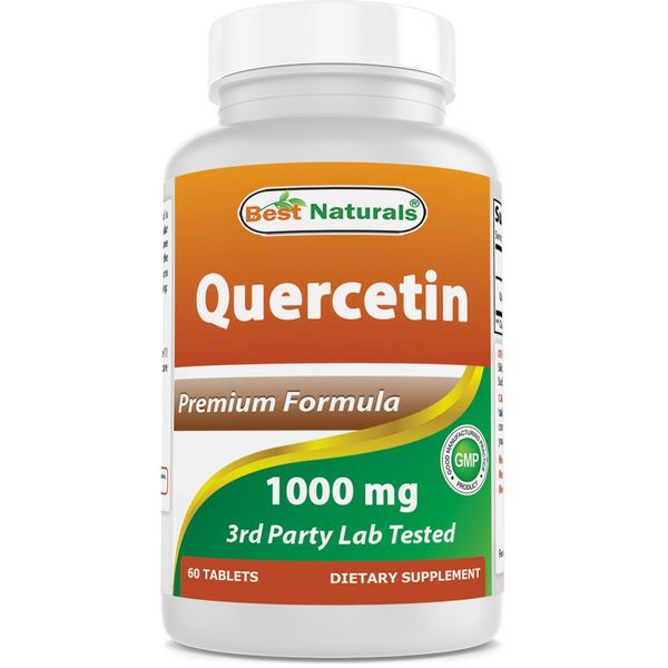 Best Naturals Quercetin 1000 mg 60 Tablets