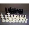 Staunton Tournament Chess Pieces, Triple Weighted with 3.75" King and 2 extra Queens