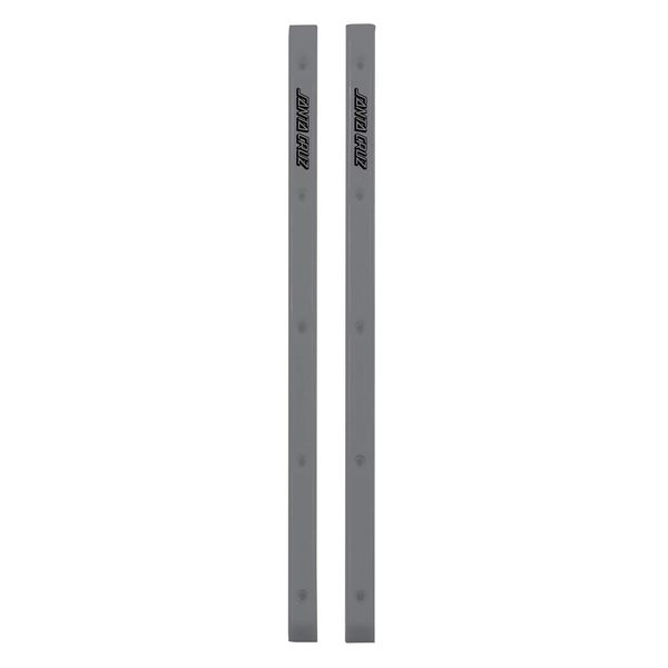 Santa Cruz Skateboard Rails for Old School Boards (Silver)