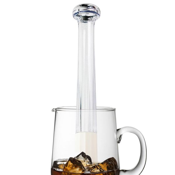 EUBEISAQI Barstößel,9,45 Zoll Ice Crusher für Getränke - Home Kitchen Tool zum Zubereiten köstlicher Mojitos und Anderer Getränke auf Fruchtbasis, mit gezackter Basis