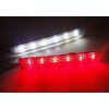 A&R AR XFF500020, XFF500030 Pair LED Rear Bumper Reflector Reverse Brake Stop Light