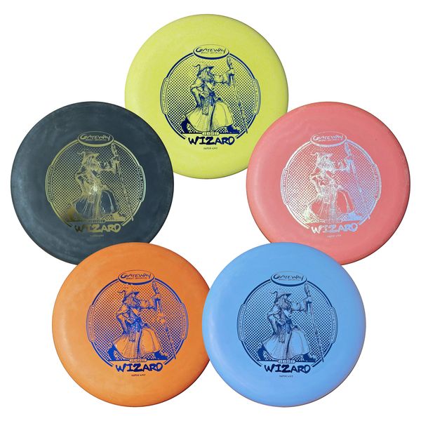 Gateway Super Soft Wizard - Set of 5 Disc Golf Putters