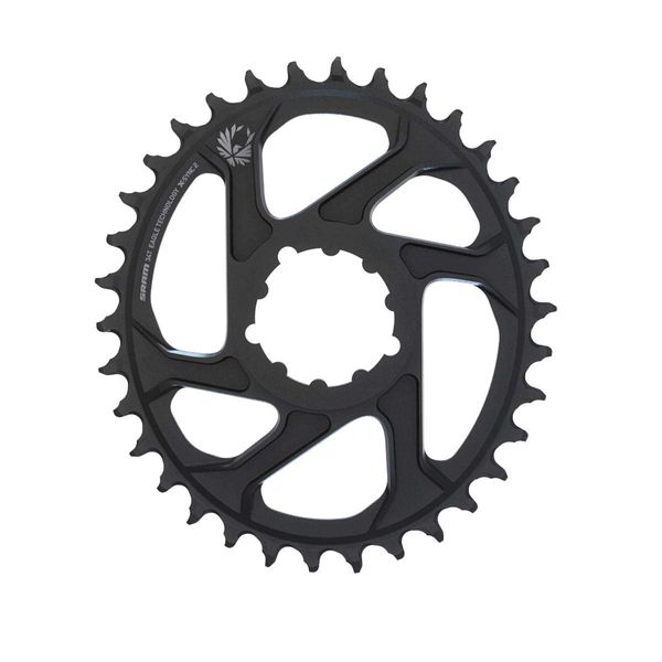 SRAMMTB SRM PLATO X-SYNC 12/11V EAGLE OVAL 34D DM 6º BLK