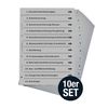 Folder Index for Personnel, DIN A4, Light Grey (Set of 10)