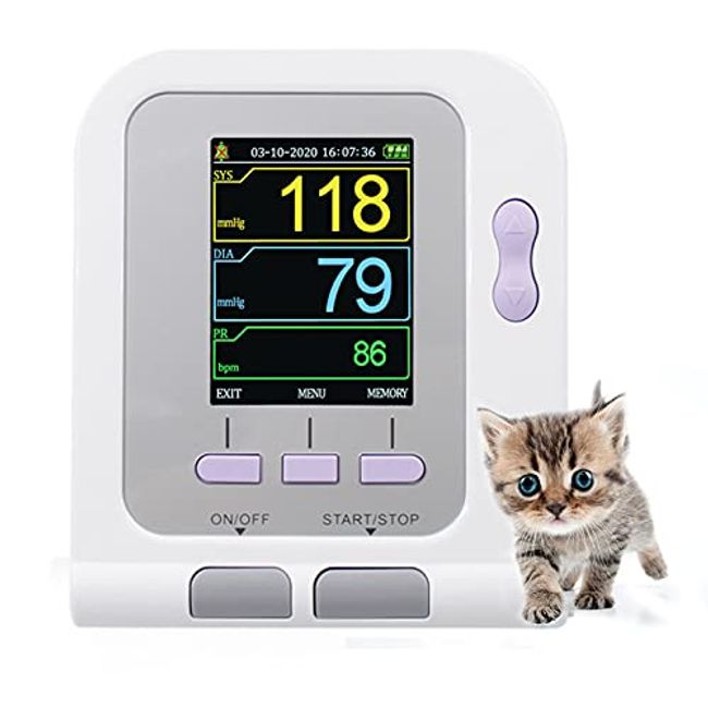 Veterinary Blood Pressure Monitor NIBP Machine Digital Animal Monitor small  cuff