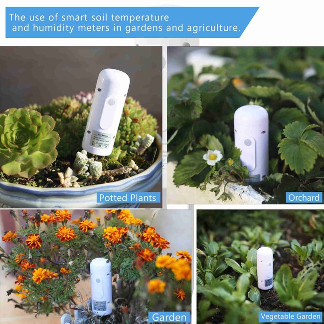 zigbee wireless soil moisture sensor intelligent