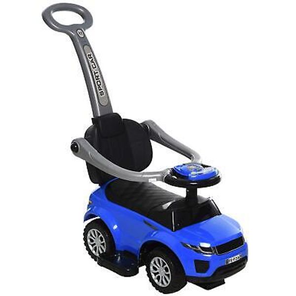 Aosom 2 in 1 Push Cars for Toddlers Kid Ride on Push Car Stroller Sliding Car...