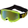 100% STRATA Goggle Neon Yellow - Mirror Gold Lens