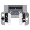 eXtremeRate Dpad Version Custom Full Set Shell for Nintendo Switch, Replacement Console Back Plate, NS Joycon Handheld Controller Housing & Buttons for Nintendo Switch - SFC SNES Classic EU