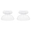 eXtremeRate Replacement Thumb Stick for PS5 Controller (Transparent Material), Analog Stick for PS4 Controller, Custom Joystick for PS4 All Model Controller, Controller Not Included (Clear)